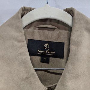 Gary Player Brown Ultra Suede Bomber 